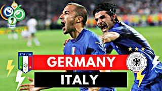 Germany vs Italy 0-2 All Goals & highlights  world cup 2006 Semi-Final 