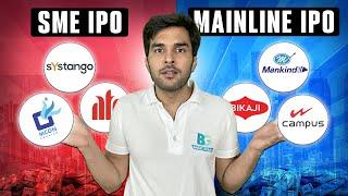 What is SME IPO  Difference Between Mainline IPO vs SME IPO  Hindi