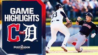 Guardians vs. Tigers ALDS Game 3 Highlights 10924  MLB Highlights