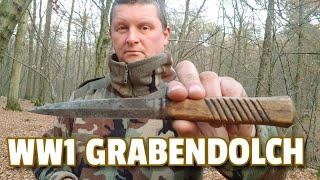  WW1 Grabendolch  Trenchknife ger