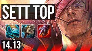 SETT vs MORDEKAISER TOP  Rank 11 Sett  BR Challenger  14.13