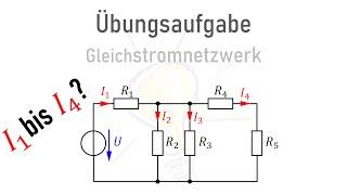 Übungsaufgabe Gleichstromnetzwerk