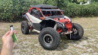 NEW CanAm Maverick X3 XRC Turbo RR Start Up Test Drive Walkaround POV and Review