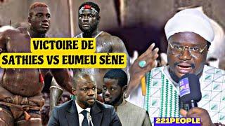 Combat Eumeu Sène Vs Sathiès  Ce marabout donne le nom du vainqueur fait des révélations sur Sonko