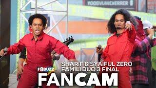 Sharif & Syaiful Zero • KONG KALI KONG • Famili Duo 3 • F8Buzz FanCam