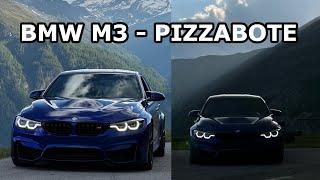 BMW M3 POV - Pizzabote mit Grail Auspuff