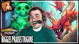 BIGGLES PRAISES TRIGORE - Hearthstone Battlegrounds