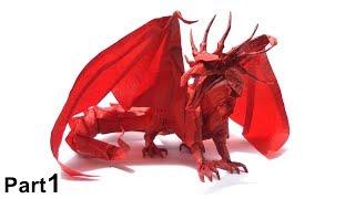 Origami Ancient Dragon Satoshi Kamiya part 1