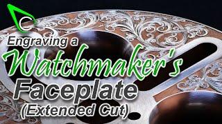 Watchmaking - Engraving A Watchmakers Faceplate Chill Out Extended Cut - 100 Hours in 60 Minutes