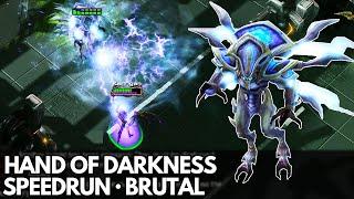 StarCraft 2 HotS - Mission 14 Hand of Darkness - Speedrun Brutal all objectives