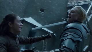 Arya Stark vs. Brienne of Tarth  Game Of Thrones 7x04 HD