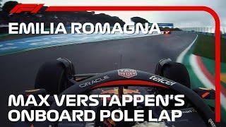 Max Verstappens Pole Lap  2022 Emilia Romagna Grand Prix  Pirelli