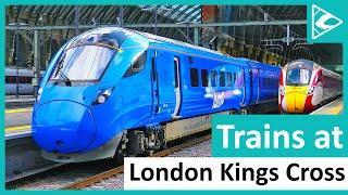 Trains at London Kings Cross ECML 09032022