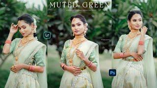 GET PROFESSIONAL Results with These TOP Muted Green Presets Download Free Photoshop Preset