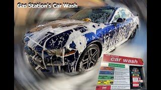 How to use a Self Service Car Wash @ Gas Station 2019 Ford Mustang