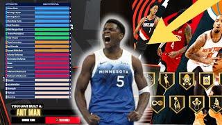 Anthony Edwards Build w CONTACT DUNKS NBA 2k24 Next GenGameplay