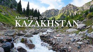 TOP 10 beautiful places near Almaty Kazakhstan. Which you may not have known about. What to see?
