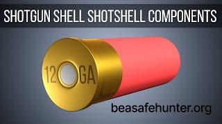 Shotgun shell shot shell components