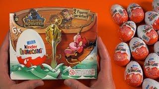 MONSTERS & PIRATES - KINDER SURPRISE EGGS unboxing