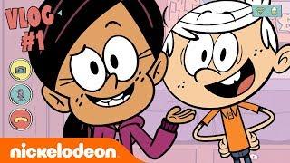 Lincoln & Ronnie Anne’s VLOG First Upload EVER  The Loud House & The Casagrandes