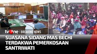 Mas Bechi Hadir Langsung di PN Surabaya Hadapi Sidang Vonis Atas Kasus Pemerkosaan Santriwati