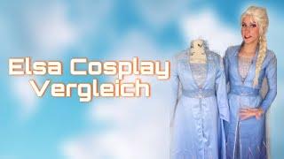 Secret Honey VS DokoDoki Cosplay  Elsa Kleid Vergleich