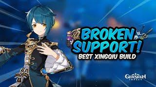 BROKEN HYDRO SUPPORT Updated Xingqiu Guide - Best Artifacts Weapons & Teams  Genshin Impact 2.4