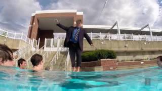 Professor Ruzik Walks on Water Using Water Tension