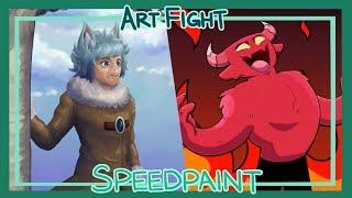 Art Fight Attacks 5  Speedpaint