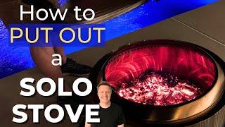 How to Put Out a Solo Stove the RIGHT Way