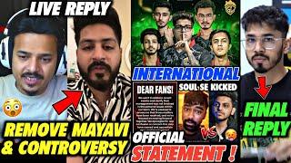 Thug on REMOVE Mayavi from SOUL  GodL INTERNATIONAL️ Carnival Statement on NEYOO vs HECTOR Matter