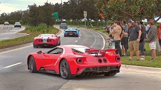Central Florida Cars & Coffee Pullouts Full Sends & Cops - January 2024