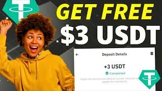 CLAIM FREE $3 USDT CRYPTO GIVEAWAY