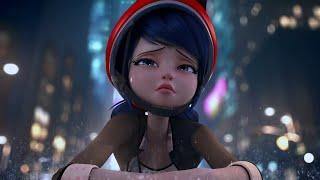 Marinette Chases Adrien in the Rain - Miraculous New York Special