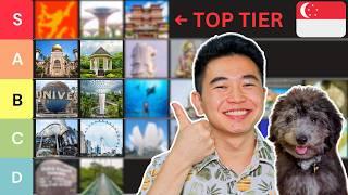 Ranking 23 Tourist Attractions in Singapore - with My Dog