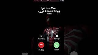Dark Spider-man call me #spiderman Spider-Man ringtone #shortfeed