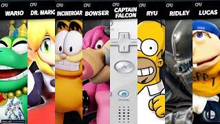Wart vs Roll vs Garfield vs Midbus vs Wiimote vs Homer vs Alien vs Jeffy