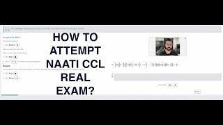 NAATI CCL ONLINE TEST Explained in depth  HOW TO TAKE THE REPEAT IN THE NAATI EXAM? VISION LANGUAGE