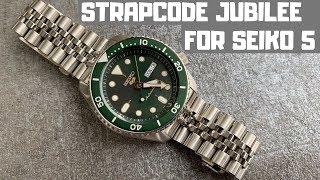 Strapcode 3D Super Jubilee Bracelet for the Seiko 5 Sports SRPD - Unboxing Setup and Review