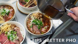 5 EXPERT TIPS to level up your Pho  Leighton Pho King