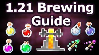 Ultimate Minecraft Brewing Guide Minecraft 1.21  New Potions in 1.21 & How to Brew Every Potion