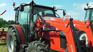 2017 Massey Ferguson 4709 With 936X Front Loader & Lely Attis PT 160 Bail Wrapper