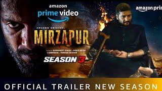 MIRZAPUR S2 - Official Trailer  Ali Fazal Pankaj TripathiRasika Dugal  Amazon Original  Season3