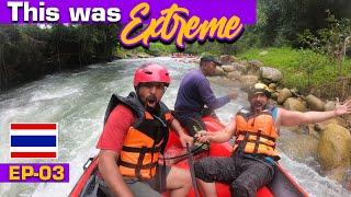 Almost fell from Boat in Thailand Rafting  Phuket EP-03
