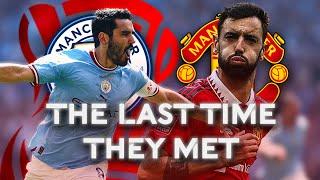 The Last Time They Met  Manchester City v Manchester United  Final  Emirates FA Cup