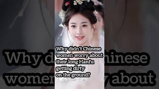 Wont Hanfu Get Dirty on the Ground? #learnchinese #chineseculture