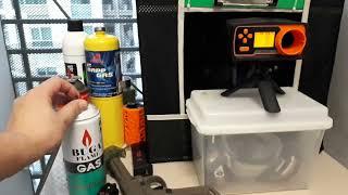 Airsoft alternativecheaper gas for GBB tested failed mapp butane cooking propane lpg