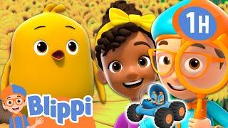 To The Farm  Blippi and Meekah Best Friend Adventures  Educational Videos for Kids