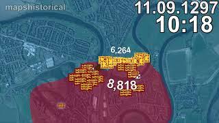 Battle of Stirling Bridge in 1 minute using Google Earth