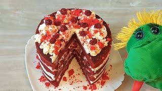 ТОРТ КРАСНЫЙ БАРХАТ*RED VELVET CAKE ЛУЧШИЙ РЕЦЕПТ*THE BEST RECIPE